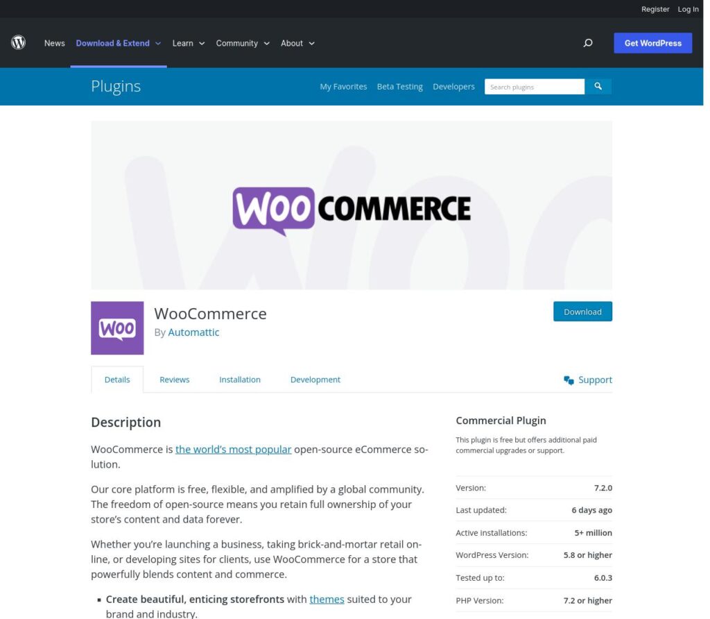 WooCommerce - eCommerce for WordPress